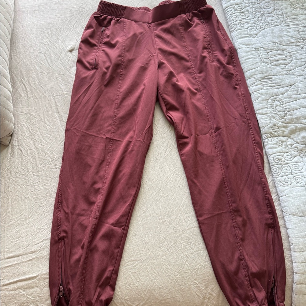 Two pairs Old Navy Jogger Pants with zipper pockets & leg